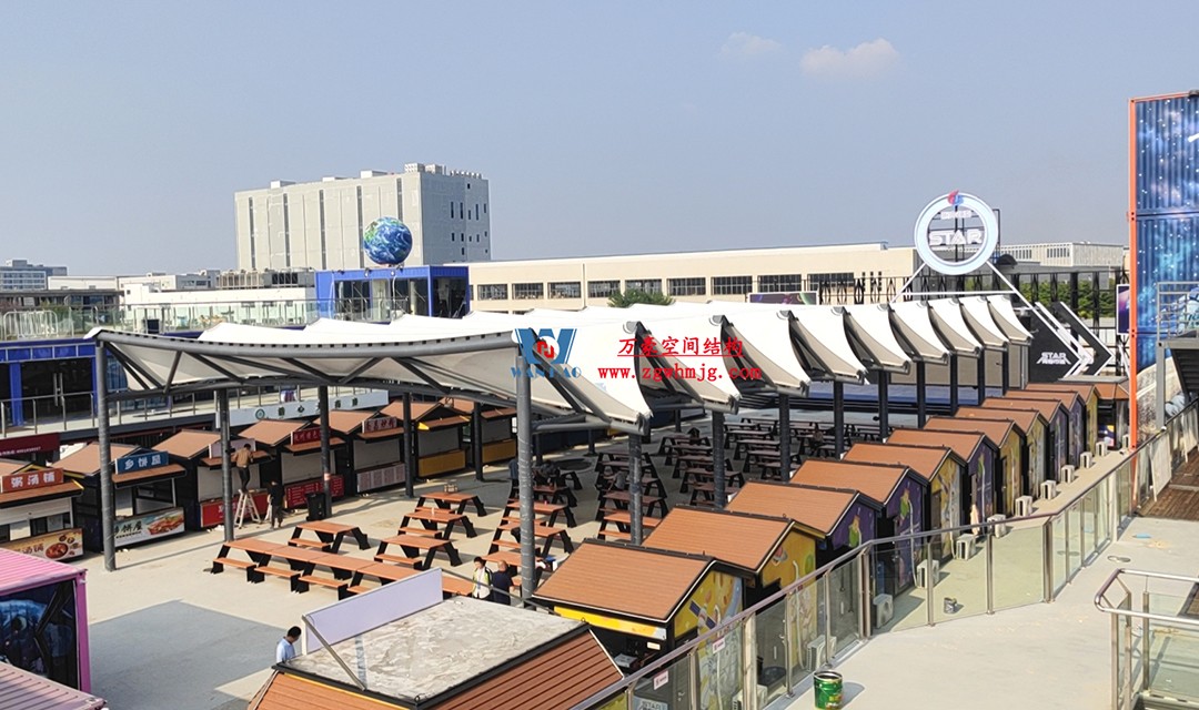 有骨骼、有皮膚的PTFE膜結構建筑 有骨骼、有皮膚的PTFE膜結構建筑