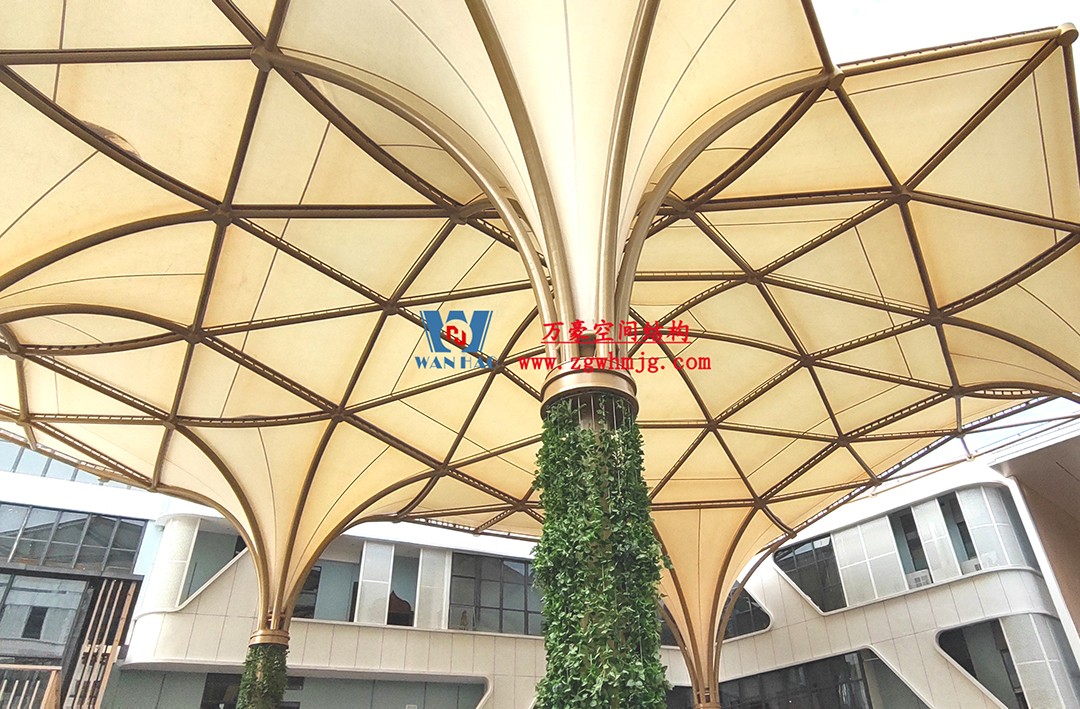 有骨骼、有皮膚的PTFE膜結構建筑 有骨骼、有皮膚的PTFE膜結構建筑