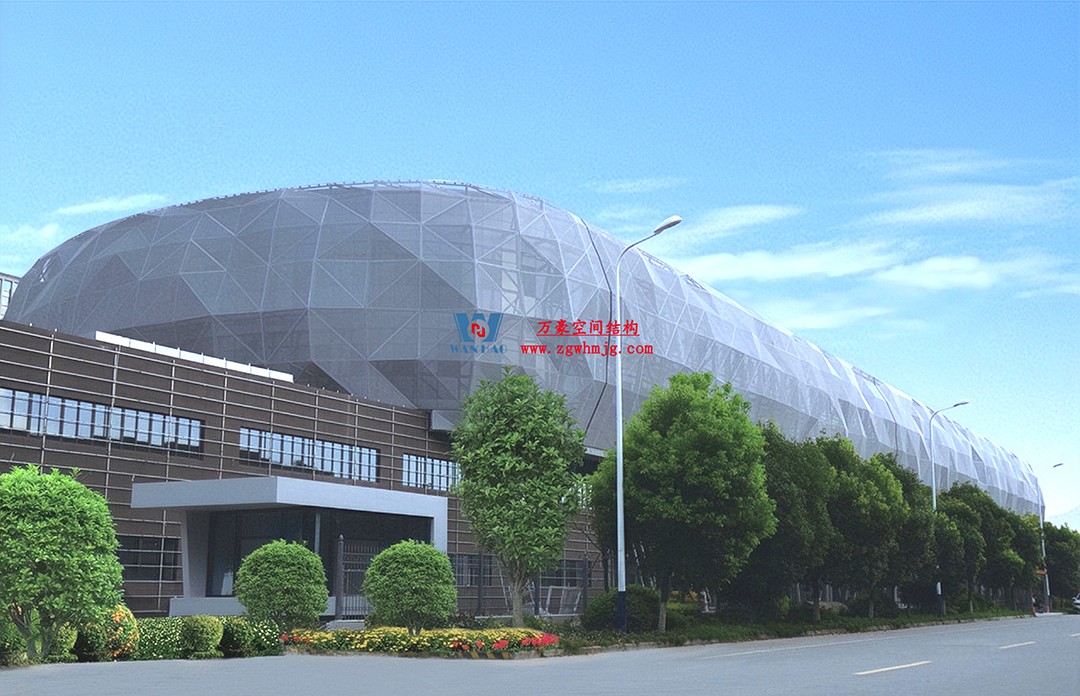 有骨骼、有皮膚的PTFE膜結構建筑 有骨骼、有皮膚的PTFE膜結構建筑