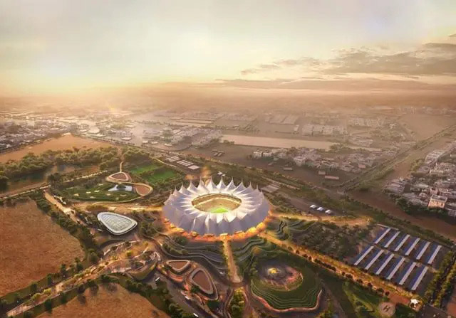 沙特公布2034年世界杯的15個(gè)場(chǎng)館設(shè)計(jì)，預(yù)計(jì)耗資數(shù)千億美元