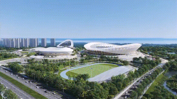 “太湖浮蓮”！萬豪空間結構助力無錫奧林匹克體育產(chǎn)業(yè)中心項目