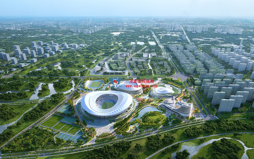 “太湖浮蓮”！萬豪空間結構助力無錫奧林匹克體育產(chǎn)業(yè)中心項目