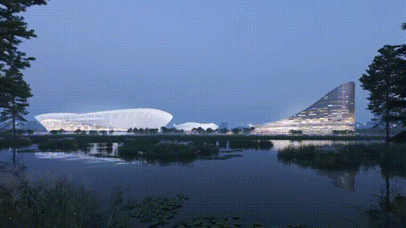 “太湖浮蓮”！萬豪空間結構助力無錫奧林匹克體育產(chǎn)業(yè)中心項目