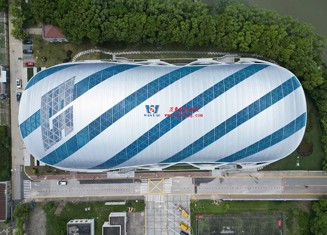 帆影碧波|風雨操場上的ETFE膜結構穹頂 帆影碧波|風雨操場上的ETFE膜結構穹頂