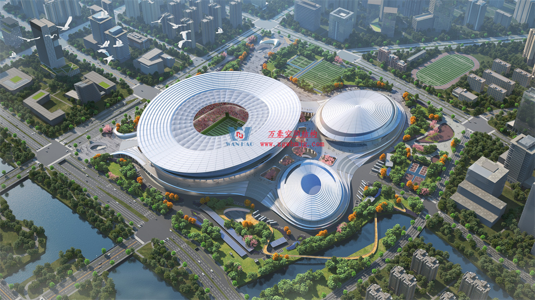 科技賦能品質工程 | 萬豪集團攜手浙大團隊圓滿完成無錫奧體中心膜結構排水試驗驗收