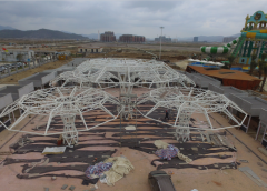 大目灣膜結構項目近尾聲，海闊天涳水世界來襲