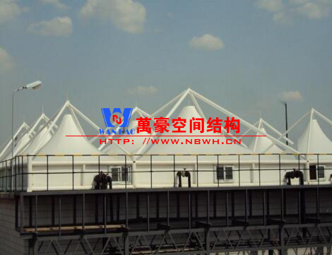 污水池膜結構氣罩