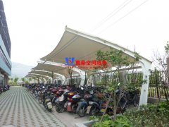 自行車棚用什么材料做較好？為什么膜結構車棚是自行車棚的最佳選擇？