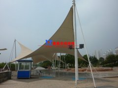 膜結構雨棚價格多少錢一平？膜結構雨棚制作安裝有哪些要點需要注意？