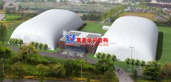 PTFE全進口膜結構籃球場館—專業定制大型膜結構體育場館