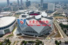 可開合花瓣式膜結構屋頂-奔馳體育場