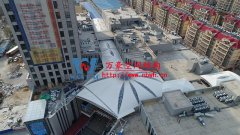 新泰卓越·財(cái)富廣場(chǎng)膜結(jié)構(gòu)